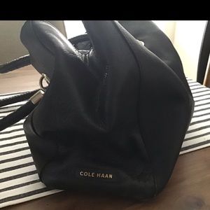 ✨Cole Haan Black Pebble Leather Satchel✨